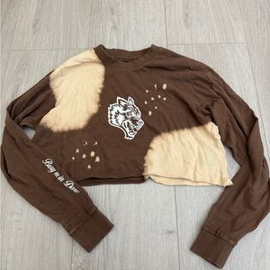 Darc Sport Bury Me Premium Cropped Longsleeve Tee